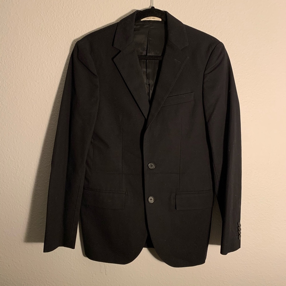 Club Monaco Men 36S Black Blazer